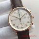 2017 Swiss Replica IWC Portugieser Chronograph Watch Rose Gold White IW371480  (2)_th.jpg